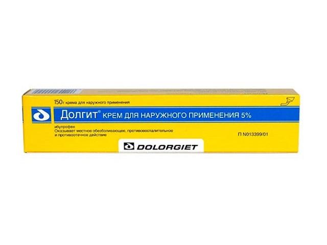 долгит 5% 150г. крем 1274