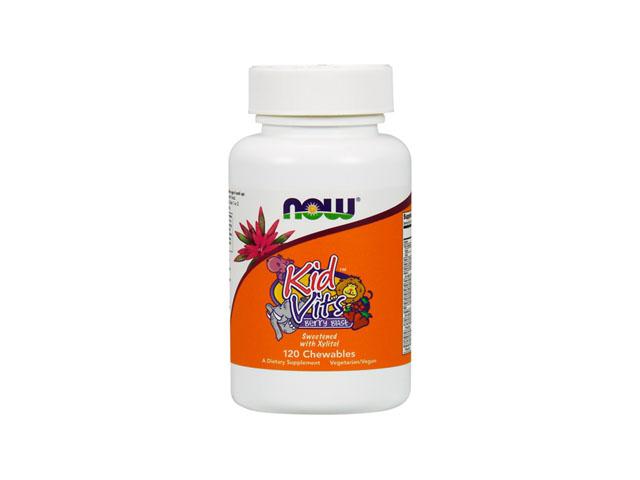 *now foods кид витс, мультивитамины детские. №120 ягодн.табл. 3882 (ог-00000165)