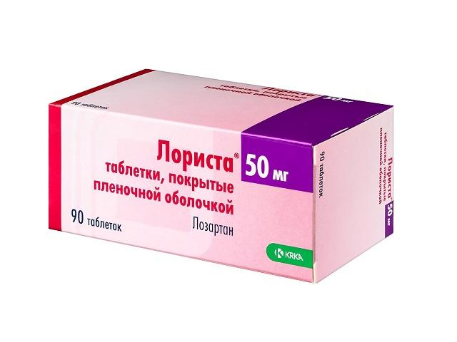 лориста 50мг №90 таб. п/о /krka/ 2871