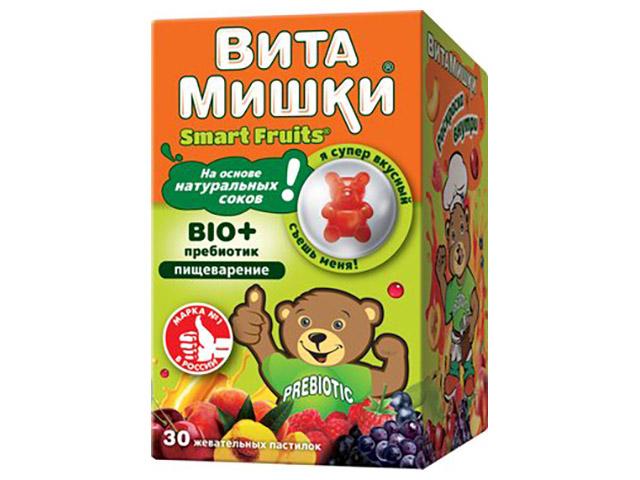 витамишки био плюс пребиотик 2500мг. №30 жев. пастилки