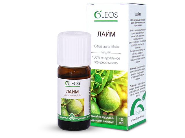 олеос масло лайм 10мл. эфирное и/у [oleos]