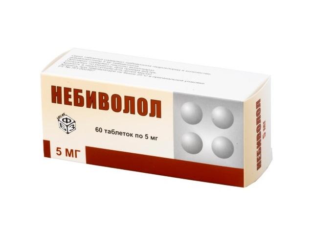 небиволол 5мг. №60 таб.  /березовский/ 1459