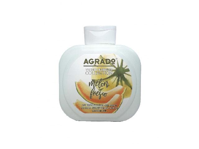 agrado гель д/ванны и душа свежая дыня fresh melon освежающая 750мл. 1036