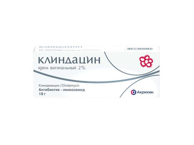 клиндацин 2% 19г. крем ваг. /акрихин/