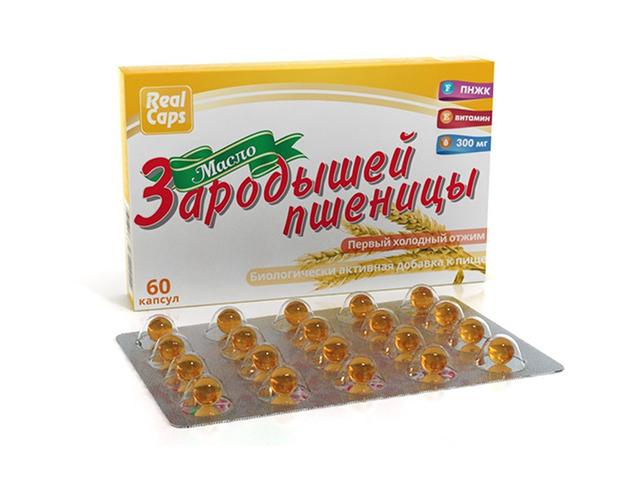 масло зародышей пшеницы №60 капс.