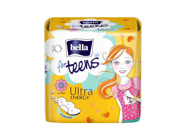 белла прокладки тинс ультра энерджи део №10 [bella teens]