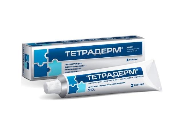 тетрадерм 30г. крем д/наруж. прим. 8840