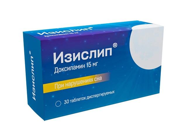изислип 15мг №30 таб. дисперг.