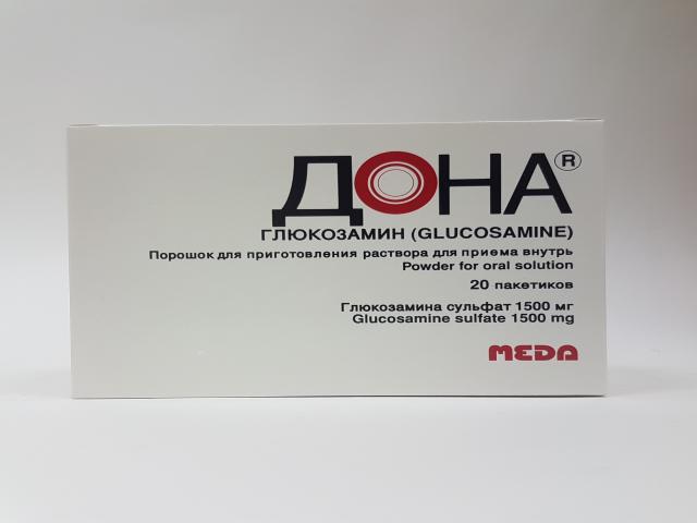 дона 1500мг. №20 пор. пак.