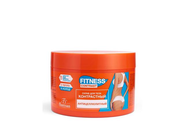 fitness contrast скраб для тела антицеллюлитный 500мл ф-465 (016627)