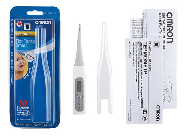омрон термометр flex temp smart mc-343f-ru [omron]