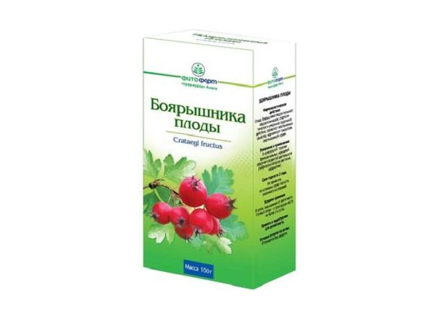 боярышника плоды 100г./фитофарм/