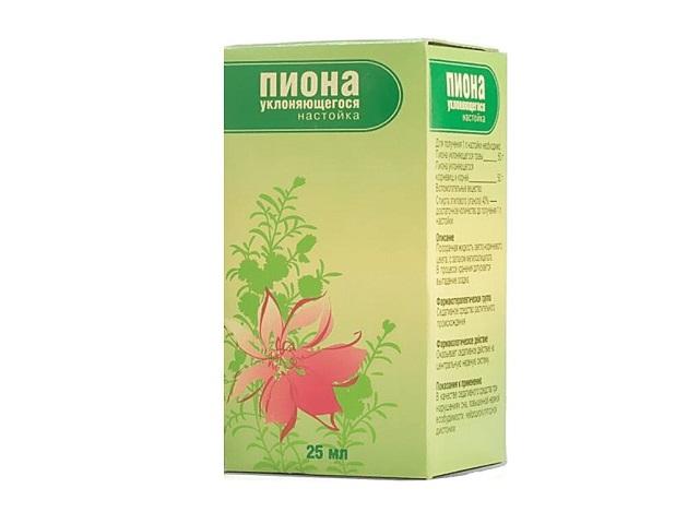 пиона настойка 25мл. и/у /гиппократ/ 0357