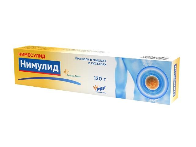 нимулид 1% 120г. гель