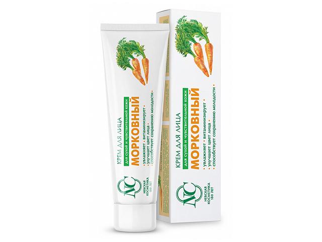 крем д/лица морковный 40мл. /нк/невская косметика/