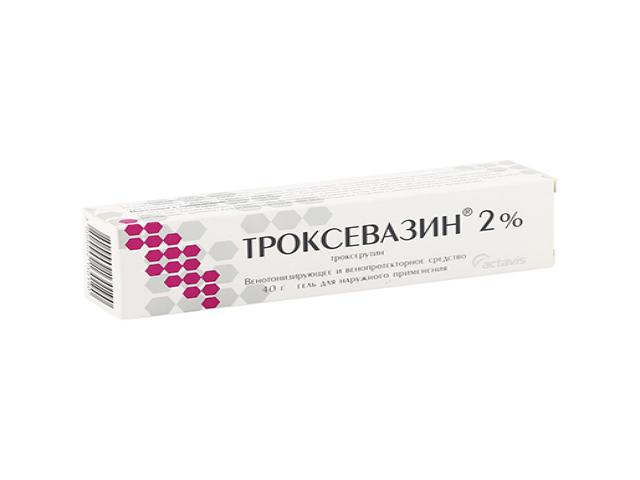 троксевазин 2% 40г. гель /балкан фарма/ 2836