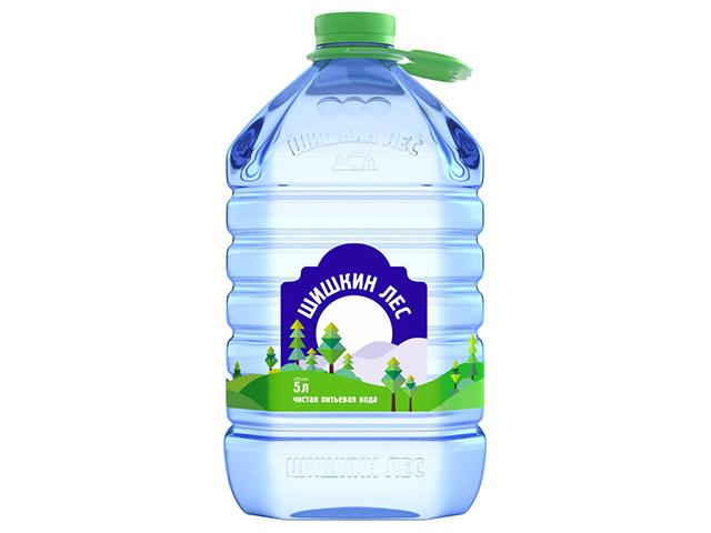 вода эльбруссия под тз шишкин лес 5л  пэт (м)