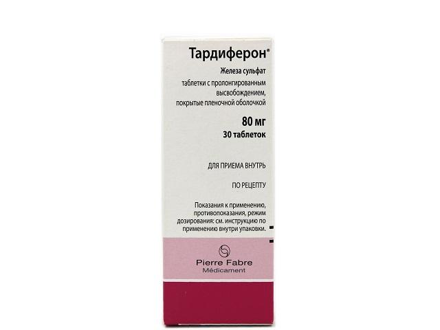 тардиферон 80мг.№30 таб. пролонг. 3328