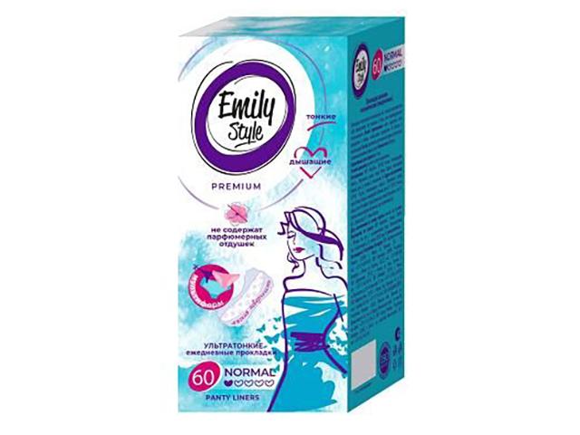 emily style multiform прокладки ежедневные, 60 шт, ультратонкие 2963