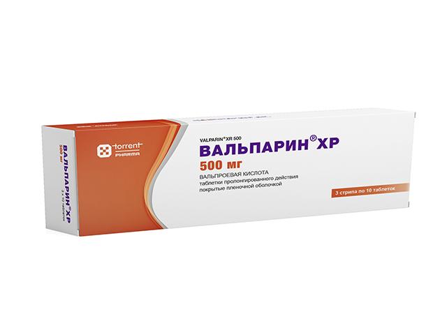 вальпарин хр 500мг. №30 таб. пролонг п/п/о /торрент/