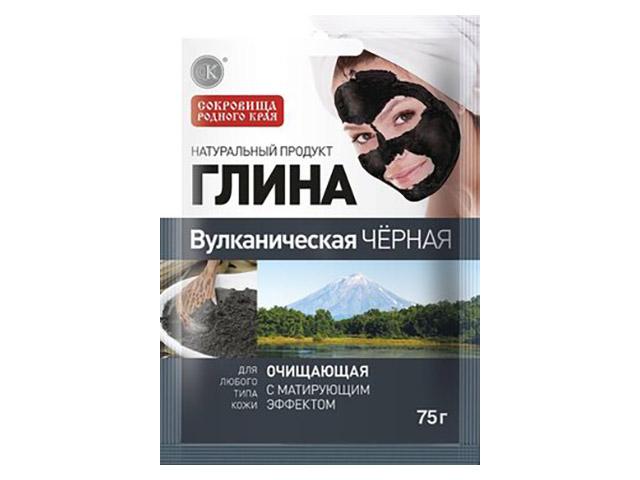 глина черная вулканическая 75г.