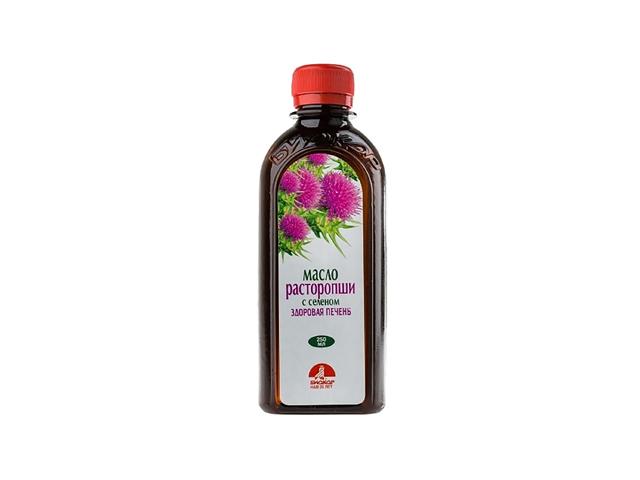 расторопша масло с селеном 250мл.