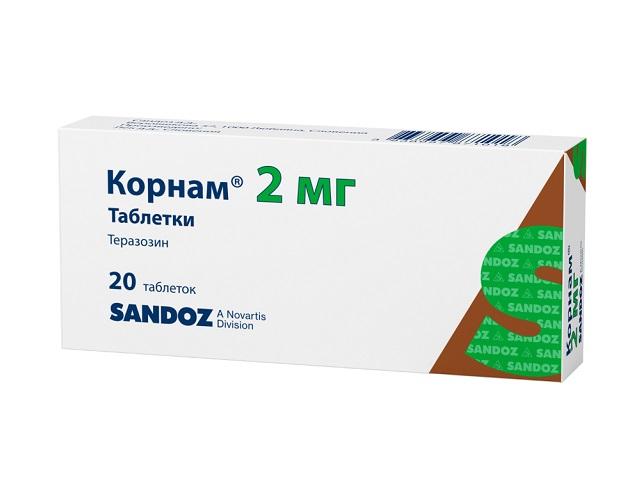 корнам 2мг. №20 таб. /лек/