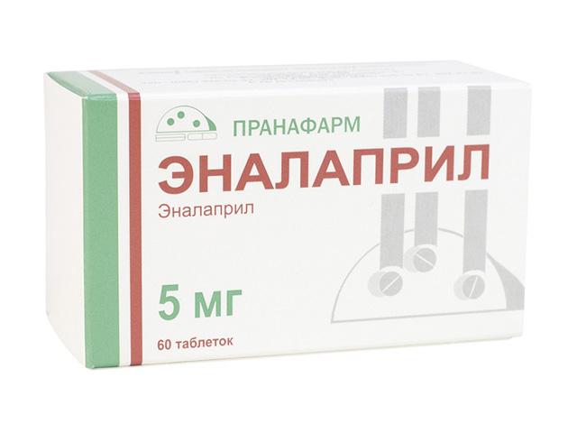 эналаприл 5мг n60 табл /пранафарм/