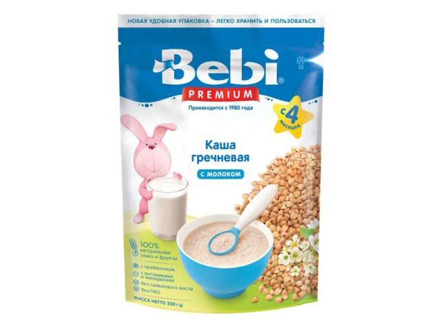 беби каша 200г.премиум гречневая мол. с 4 мес.