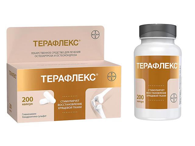 терафлекс 500мг.+400мг. №200 капс. 0337