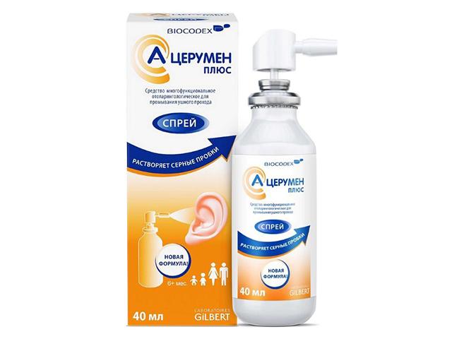 а-церумен плюс 40мл. спрей