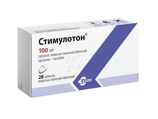 стимулотон 100мг. №28 таб. п/п/о