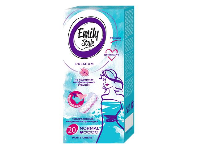 emily style multiform прокладки ежедневные, 20 шт, ультратонкие 2949