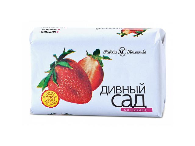 дивный сад мыло клубника 90г. /невская косметика/