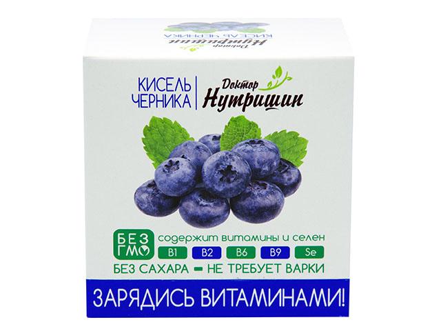 доктор нутришин кисель черника без сахара. 25г.