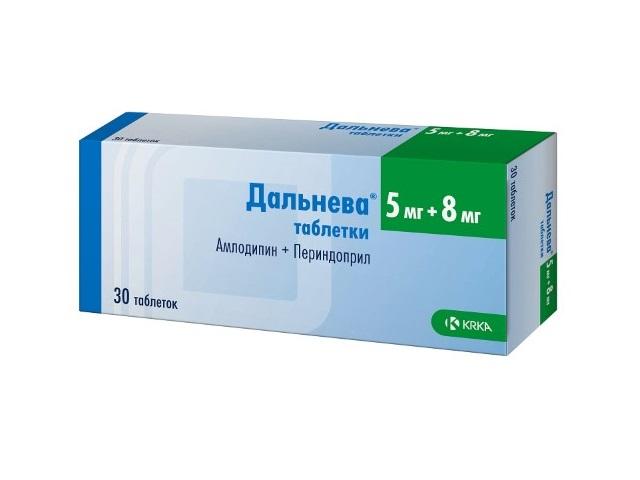 дальнева 5мг.+8мг. №30 таб. 2697