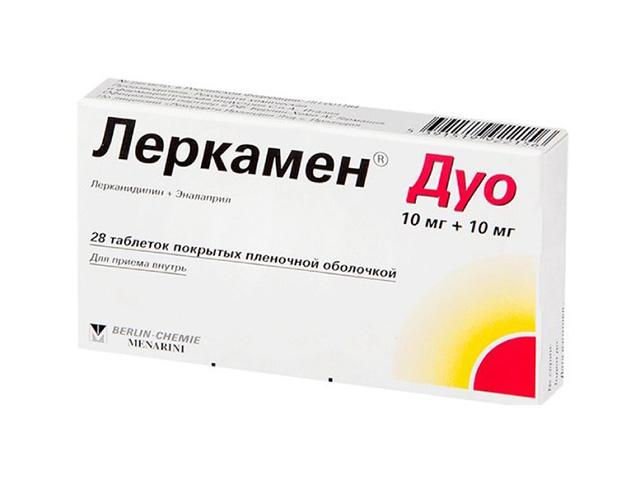 леркамен дуо 10мг.+10мг. №28 таб. п/п/о /берлин хеми/