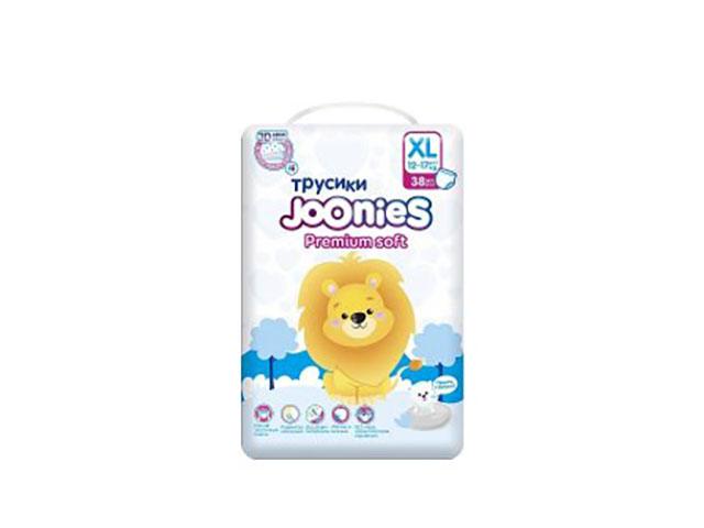 joonies подгузники-трусики д/детей р.xl 12-17кг. №38