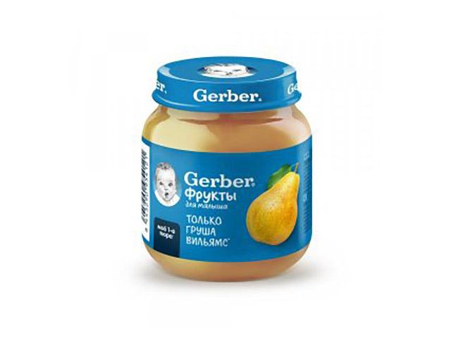 гербер пюре 125г. груша[gerber]
