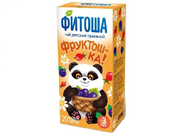 алтай фиточай фитоша №2 фруктош-ка детск. 1,5г. №20 пак.