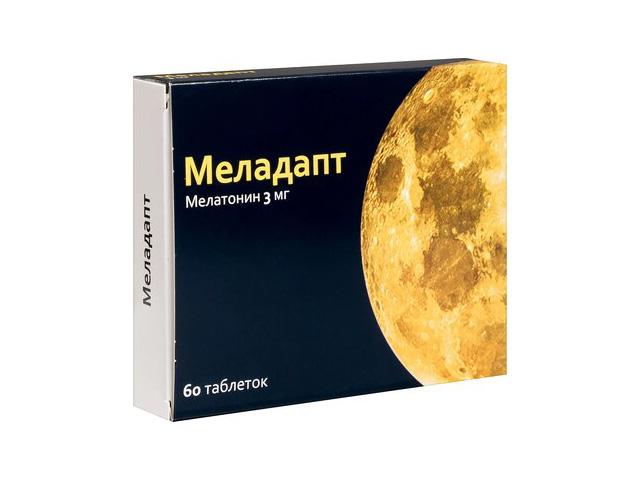 меладапт 3мг №60 таб.п/пл/о