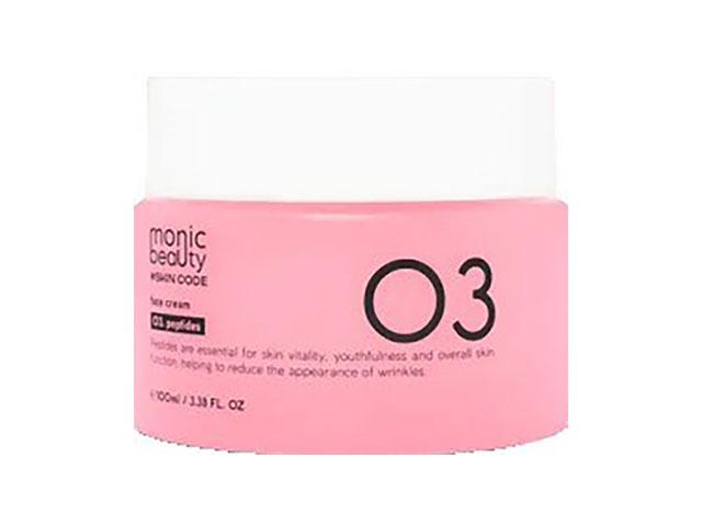 monic beauty skin code 03. пептиды крем для лица, 100мл