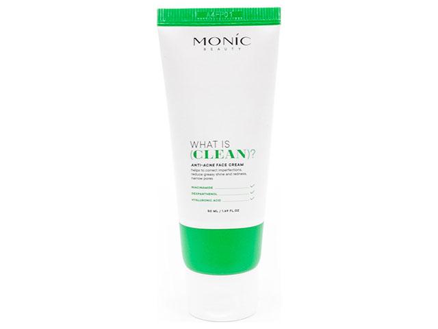 monic beauty what is clean? крем для лица анти акне, 50мл