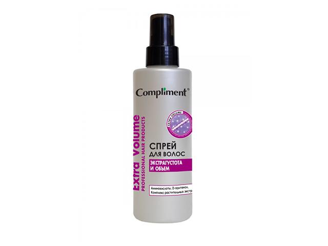 compliment спрей extra volume д волос экстрагустота и объем 200мл 915373