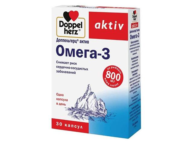 доппельгерц актив омега-3 №30 капс.