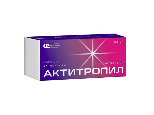 актитропил 100мг №60 таб.