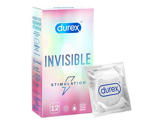 дюрекс презервативы  invisible stimulation №12