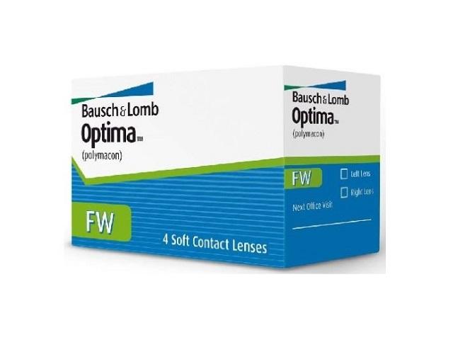 линза контактная оптима fw 8.7 -4,75 4pk [optima]