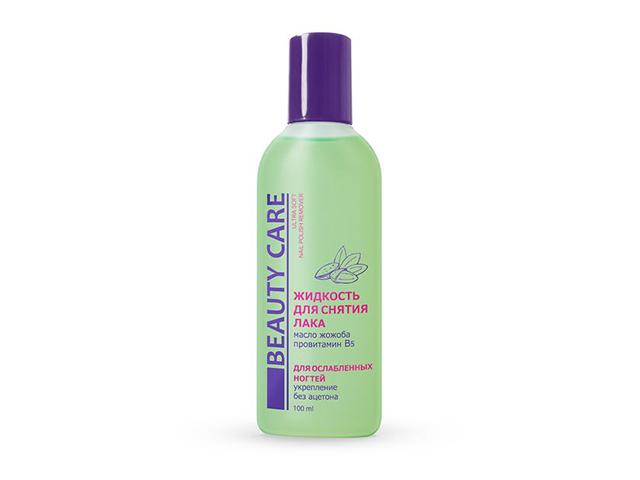 биси (beauty care) жидкость д/снятия лака с ногтей с маслом жожоба и провитамином в5 100 мл