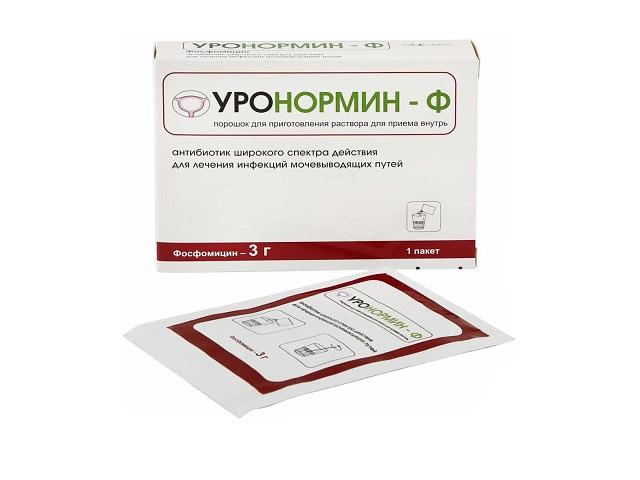 уронормин-ф 3г. №1 пор. д/р-ра внутрь пак. 1268